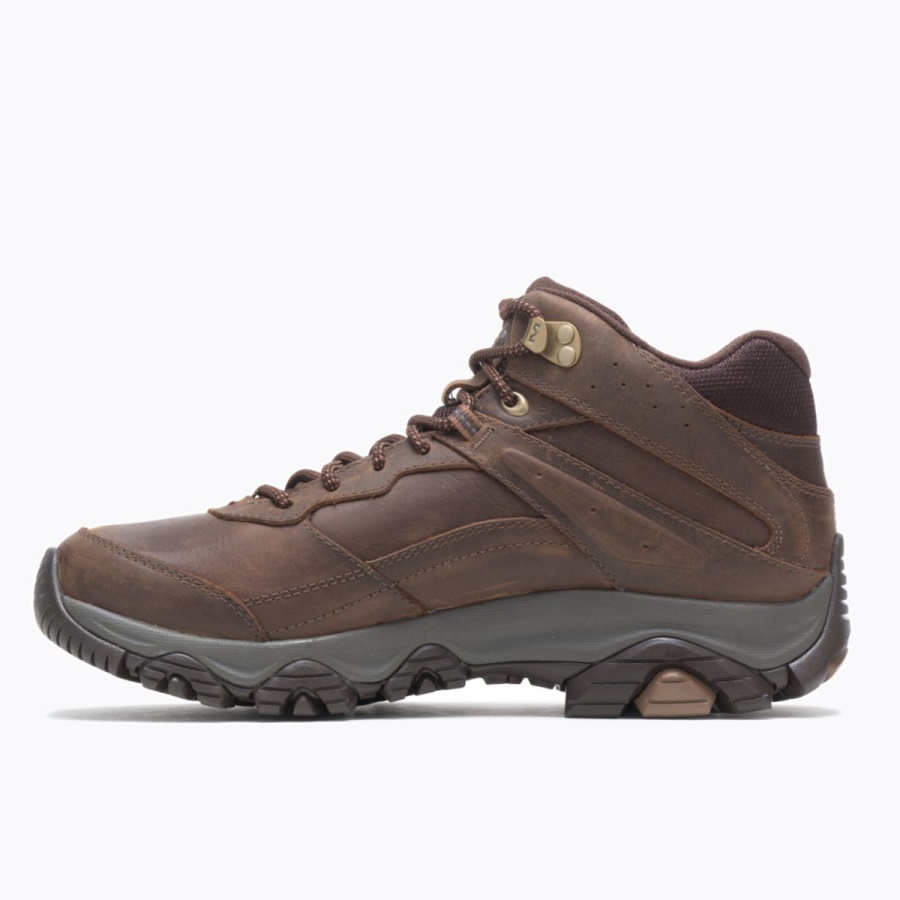 Merrell Men's Moab Adventure 3 Mid Waterproof Earth