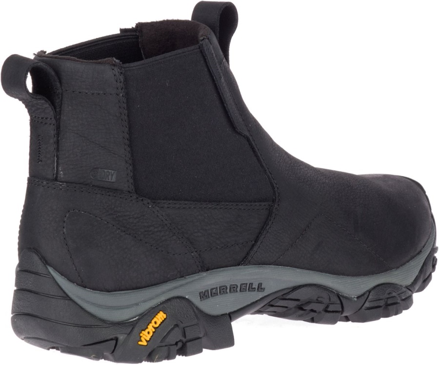 Merrell Men's Moab Adventure Chelsea Polar Waterproof Black