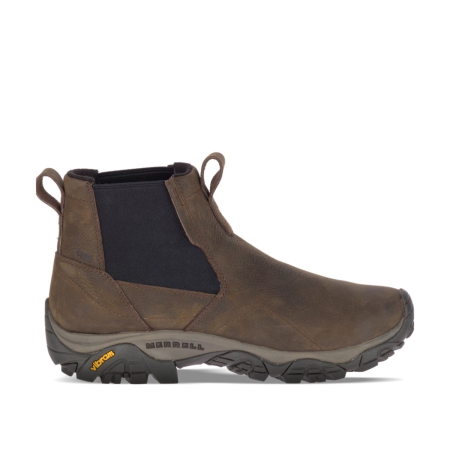 Merrell Men's Moab Adventure Chelsea Polar Waterproof Brown
