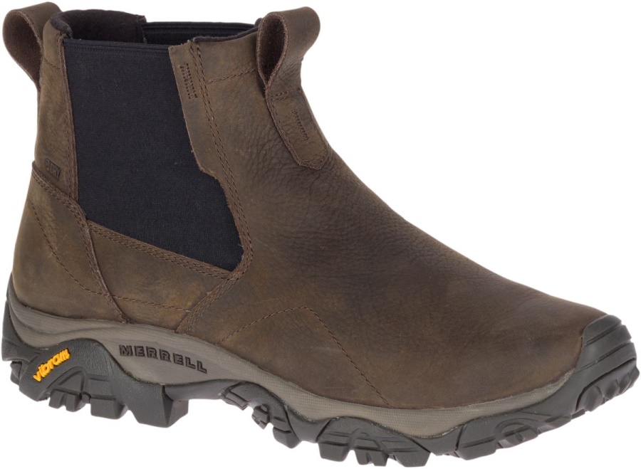 Merrell Men's Moab Adventure Chelsea Polar Waterproof Brown