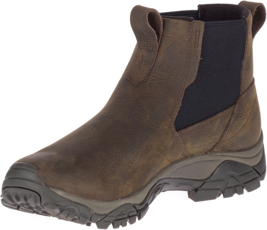 Merrell Men's Moab Adventure Chelsea Polar Waterproof Brown