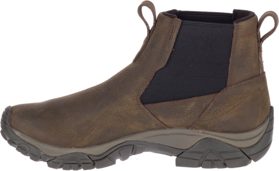 Merrell Men's Moab Adventure Chelsea Polar Waterproof Brown
