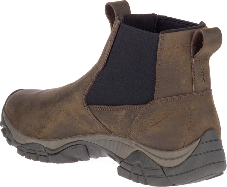 Merrell Men's Moab Adventure Chelsea Polar Waterproof Brown