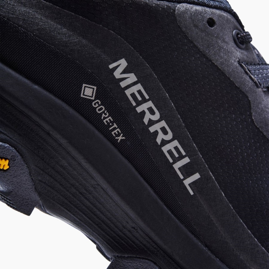 Merrell Men's Moab Speed GORE-TEX Black-Asphalt