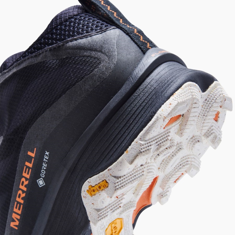 Merrell Men's Moab Speed Mid GORE-TEX Black