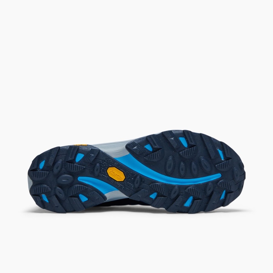 Merrell Men's Moab Speed Mid GORE-TEX Navy