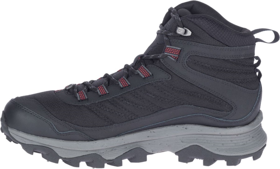 Merrell Men's Moab Speed Thermo Mid Waterproof Spike Black