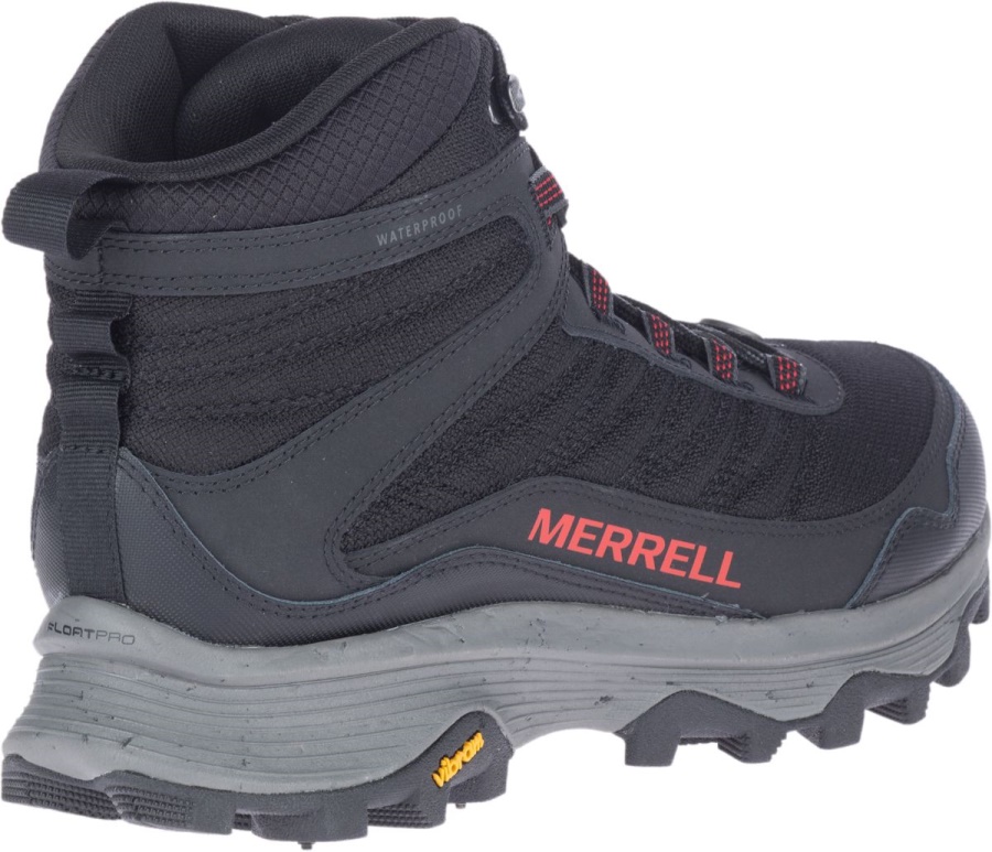 Merrell Men's Moab Speed Thermo Mid Waterproof Spike Black