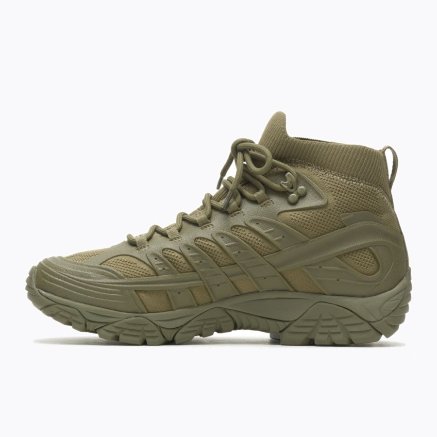 Merrell Men's Moab Velocity Tactical Mid Waterproof Olive