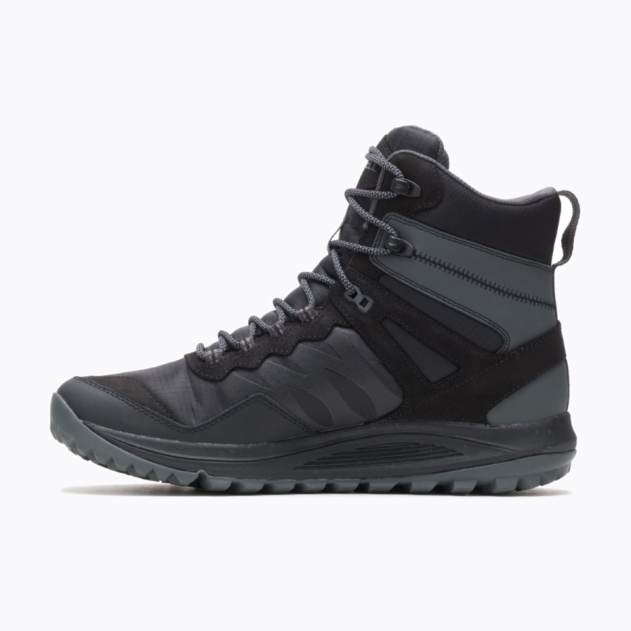Merrell Men's Nova Sneaker Boot Waterproof Black-Rock