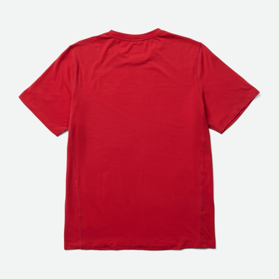 Merrell Men's Tencel™ Short Sleeve Tee Chili