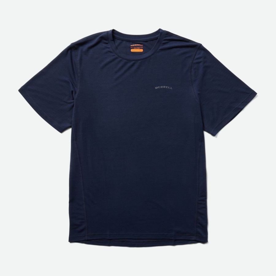 Merrell Men's Tencel™ Short Sleeve Tee Navy