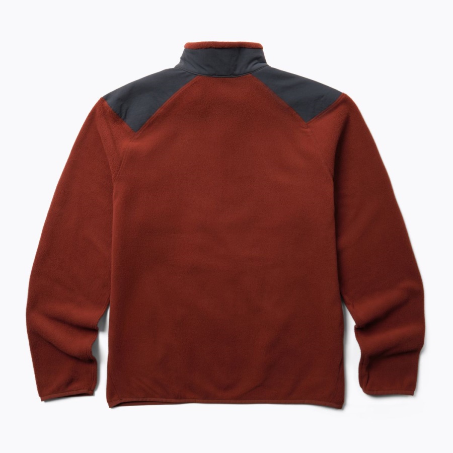 Merrell Men's Terrain 1/4 Zip Fleece Brick