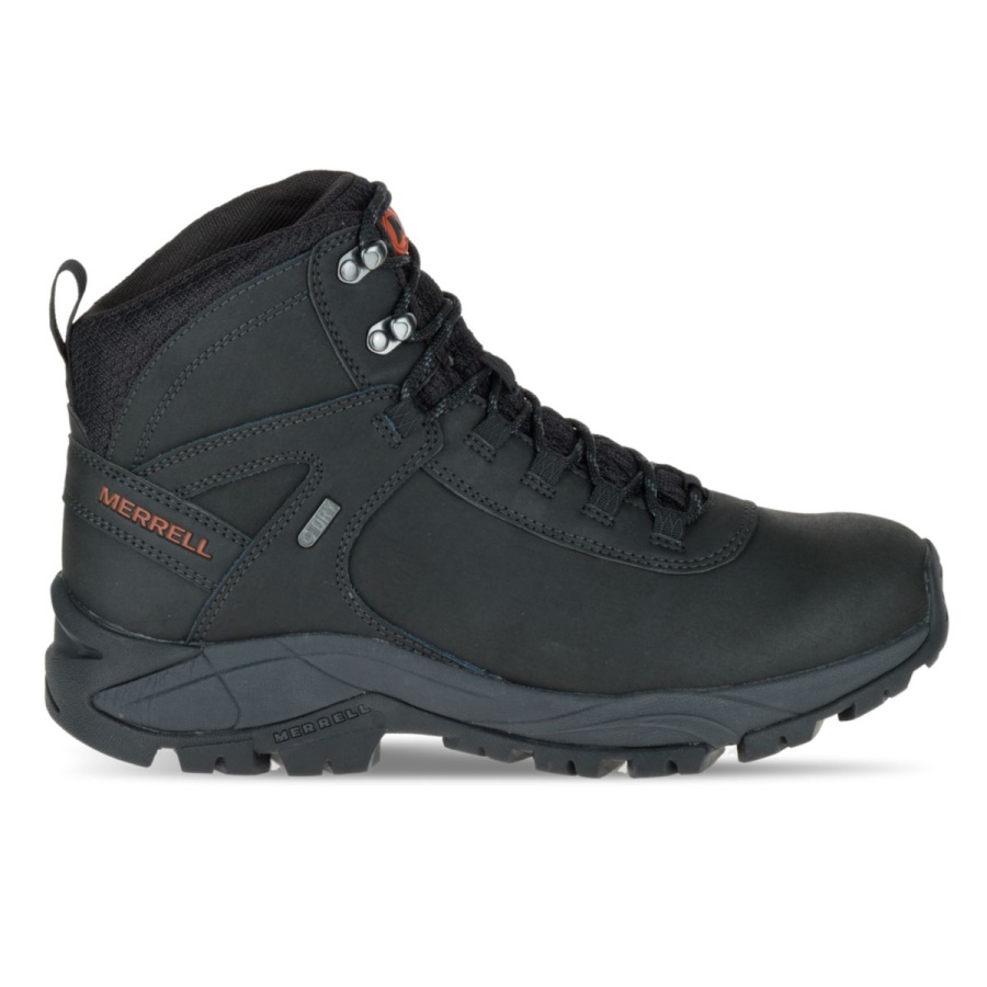 Merrell Men's Vego Mid Leather Waterproof Black
