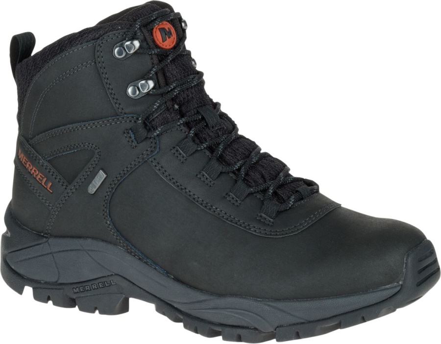 Merrell Men's Vego Mid Leather Waterproof Black