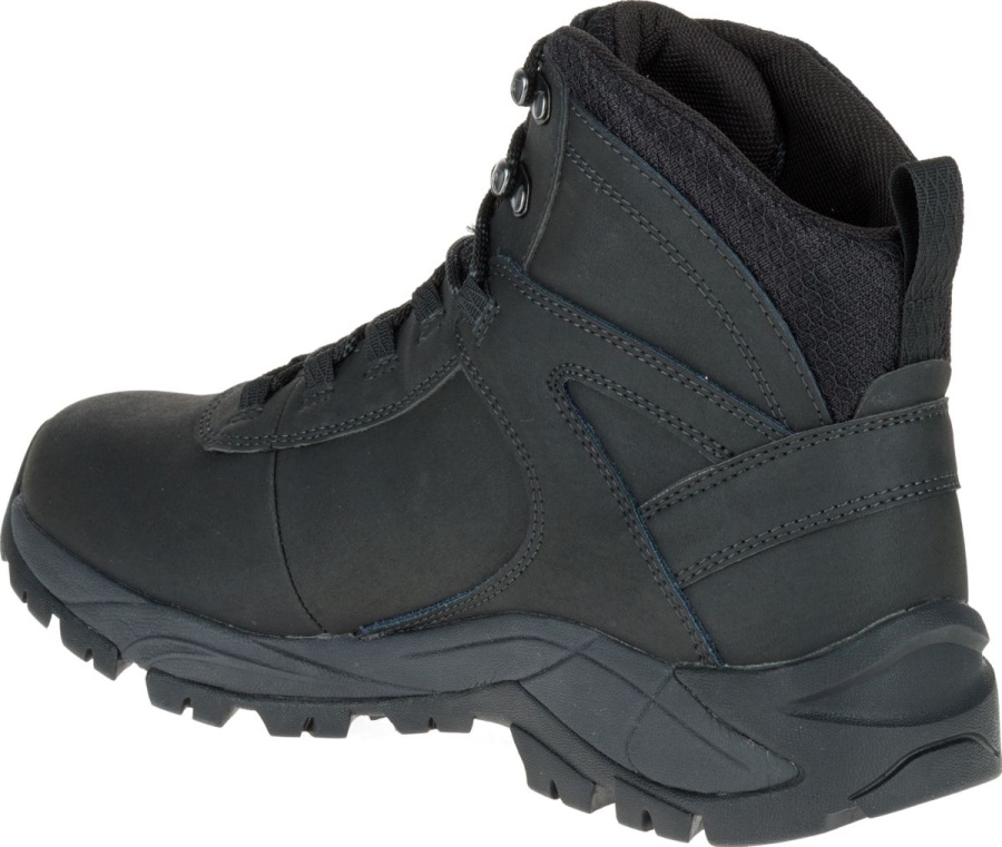 Merrell Men's Vego Mid Leather Waterproof Black