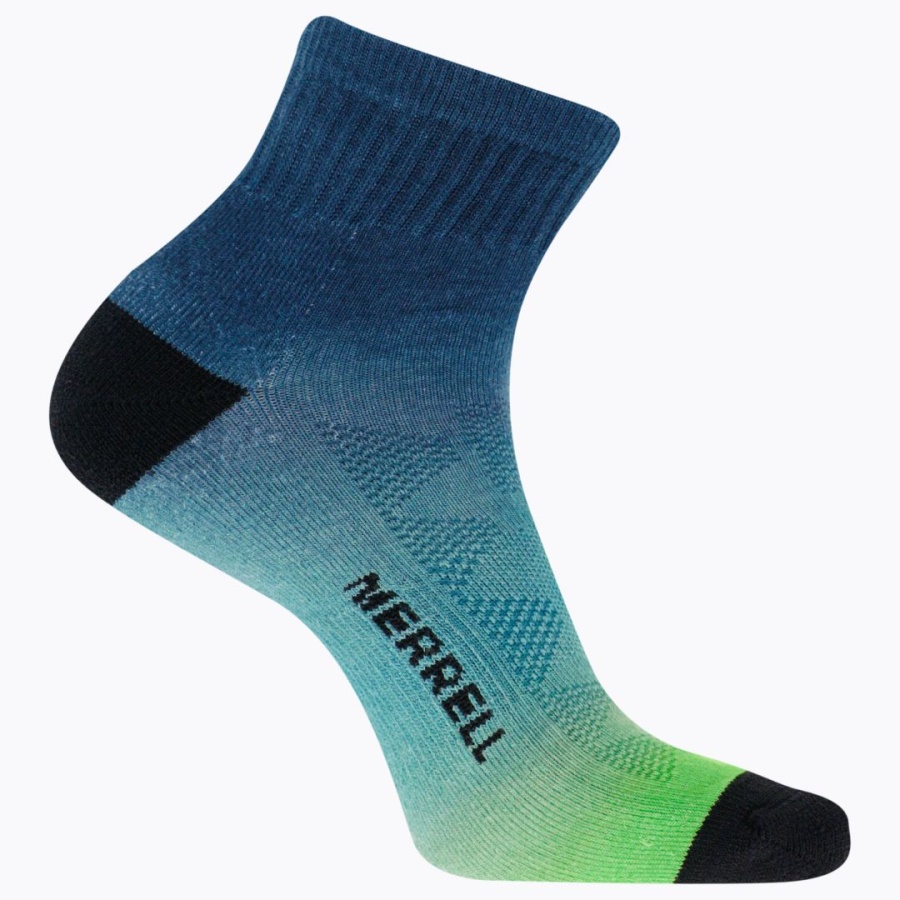 Merrell Moab Hiker Quarter Sock Blue