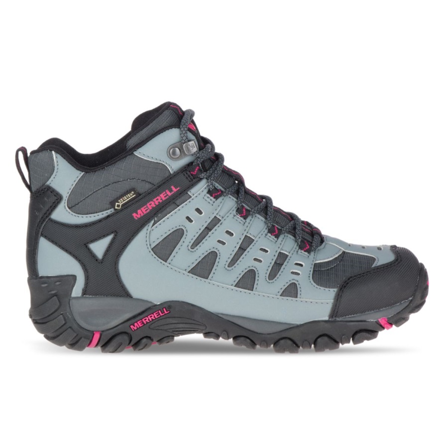 Merrell Women's Accentor Sport Mid GORE-TEX Granite-Rose Red