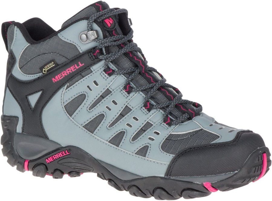 Merrell Women's Accentor Sport Mid GORE-TEX Granite-Rose Red