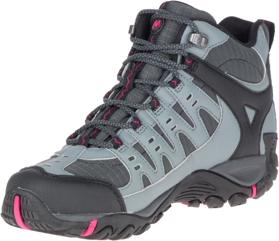 Merrell Women's Accentor Sport Mid GORE-TEX Granite-Rose Red