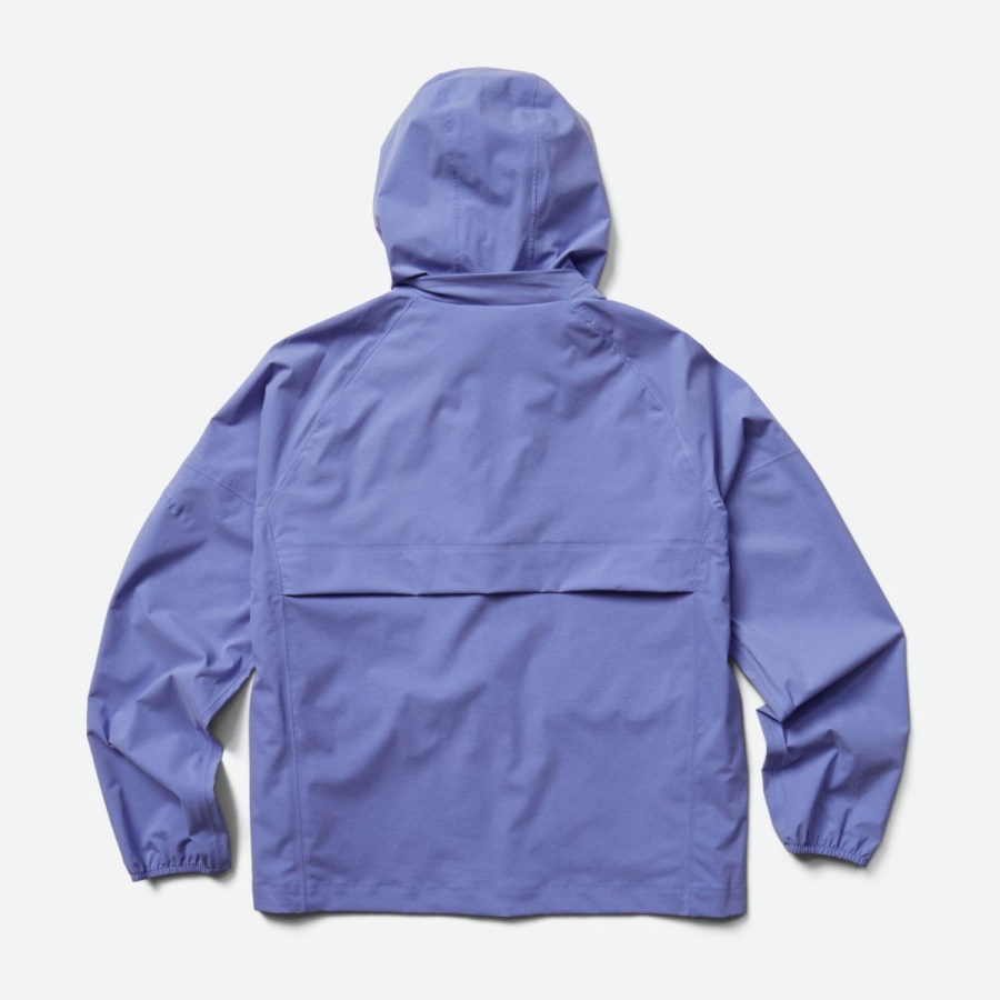 Merrell Women's Alpine Packable Rain Shell Baja Blue Heather