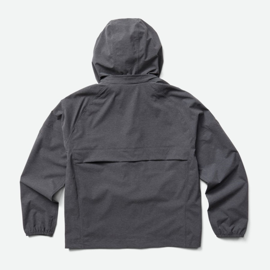 Merrell Women's Alpine Packable Rain Shell Black Heather