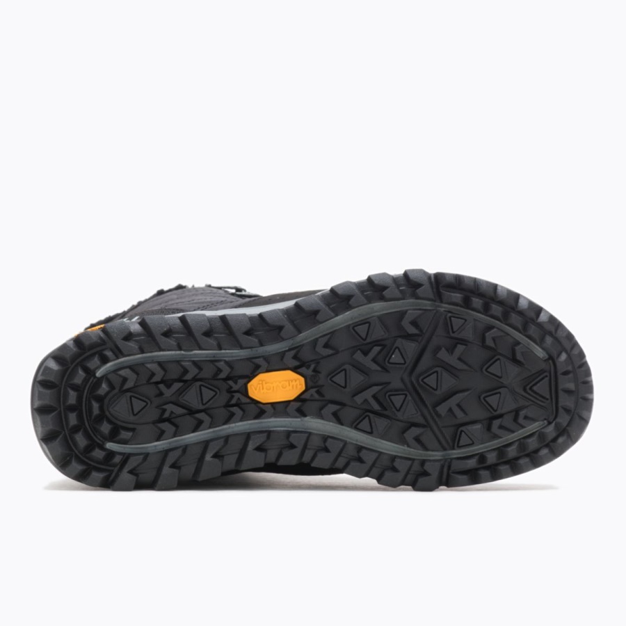 Merrell Women's Antora Sneaker Boot Waterproof Black