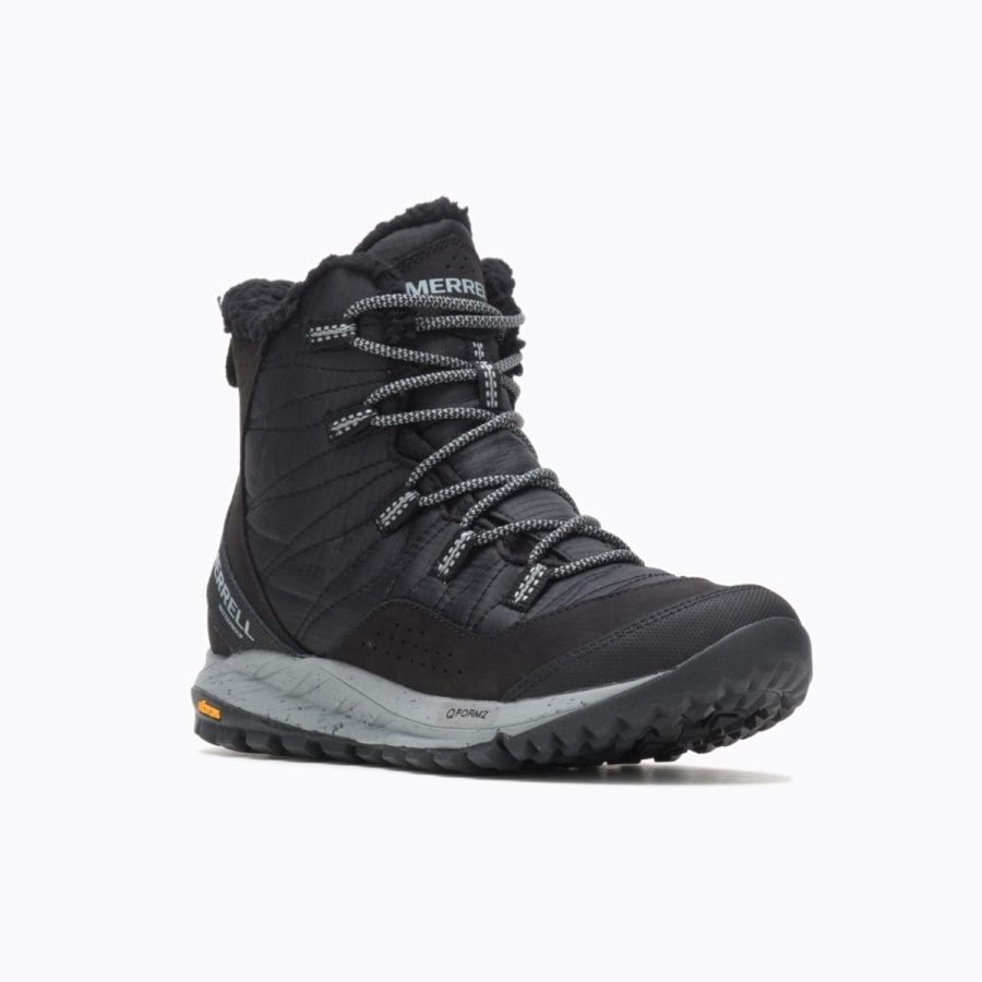 Merrell Women's Antora Sneaker Boot Waterproof Black