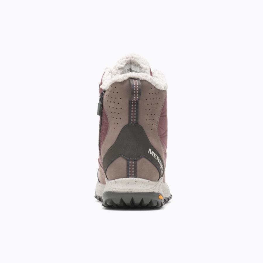 Merrell Women's Antora Sneaker Boot Waterproof Marron