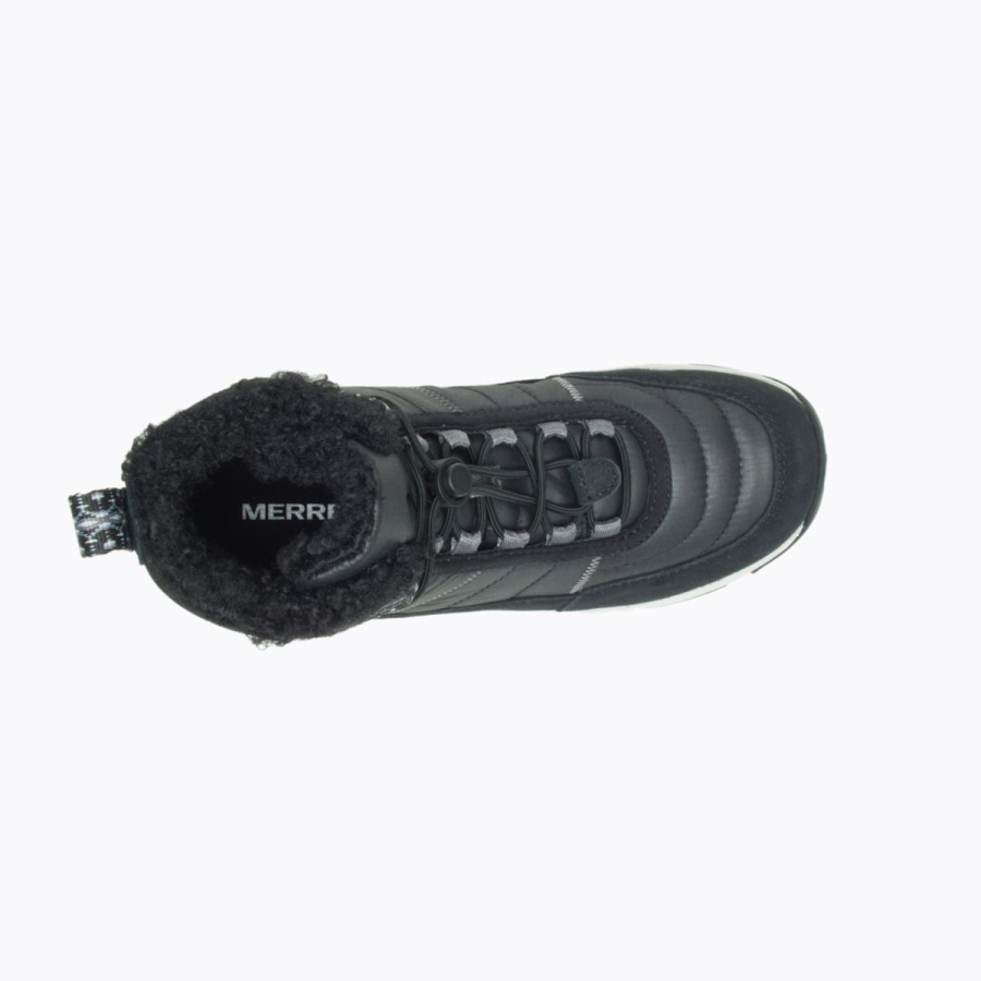 Merrell Women's Approach Sport Mid Polar Waterproof Black