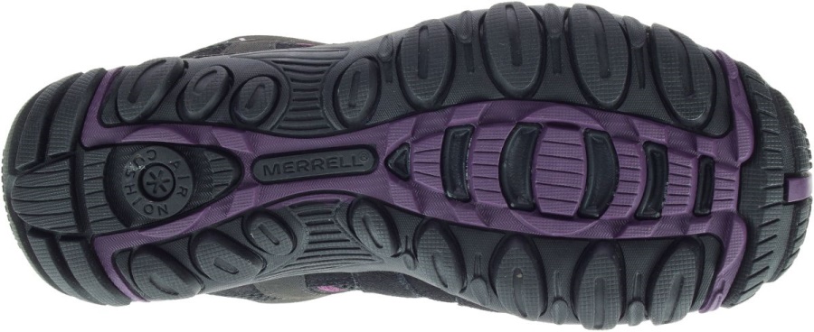 Merrell Women's Deverta 2 Mid Waterproof Black-Blackberry