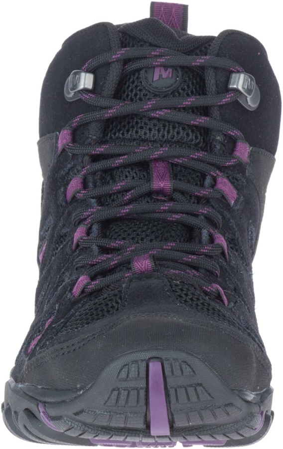 Merrell Women's Deverta 2 Mid Waterproof Black-Blackberry