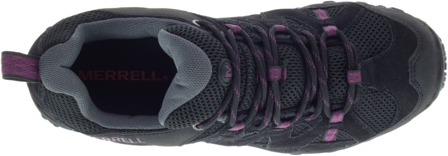 Merrell Women's Deverta 2 Waterproof Black-Blackberry