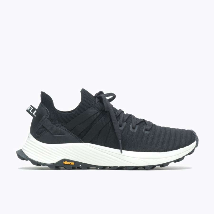 Merrell Women's Embark Lace Sneaker Black-White