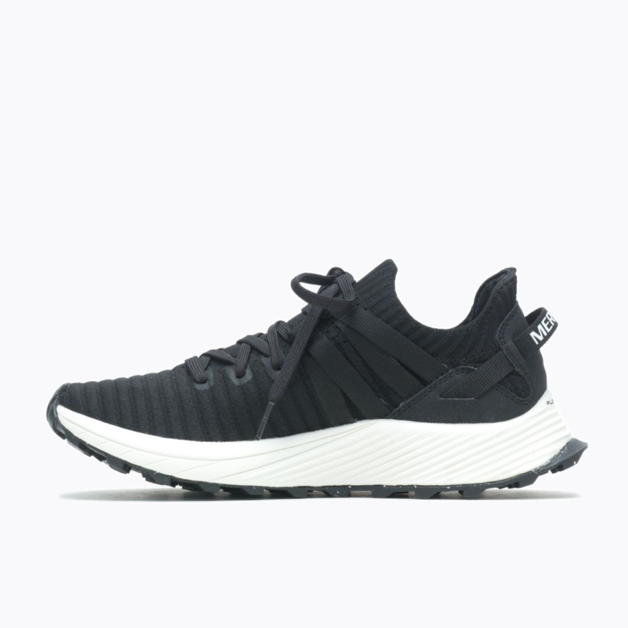 Merrell Women's Embark Lace Sneaker Black-White