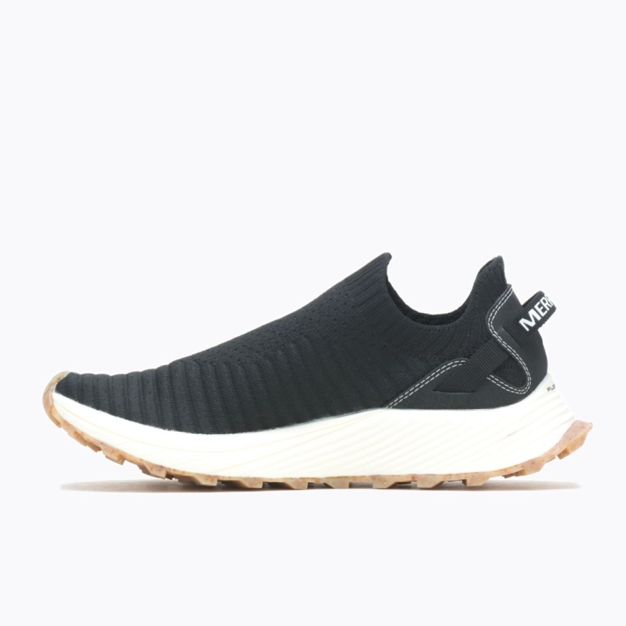 Merrell Women's Embark Sneaker Moc Eco Black-White