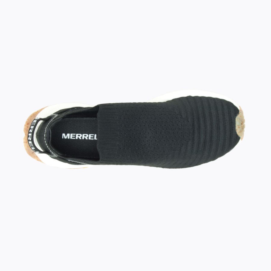 Merrell Women's Embark Sneaker Moc Eco Black-White