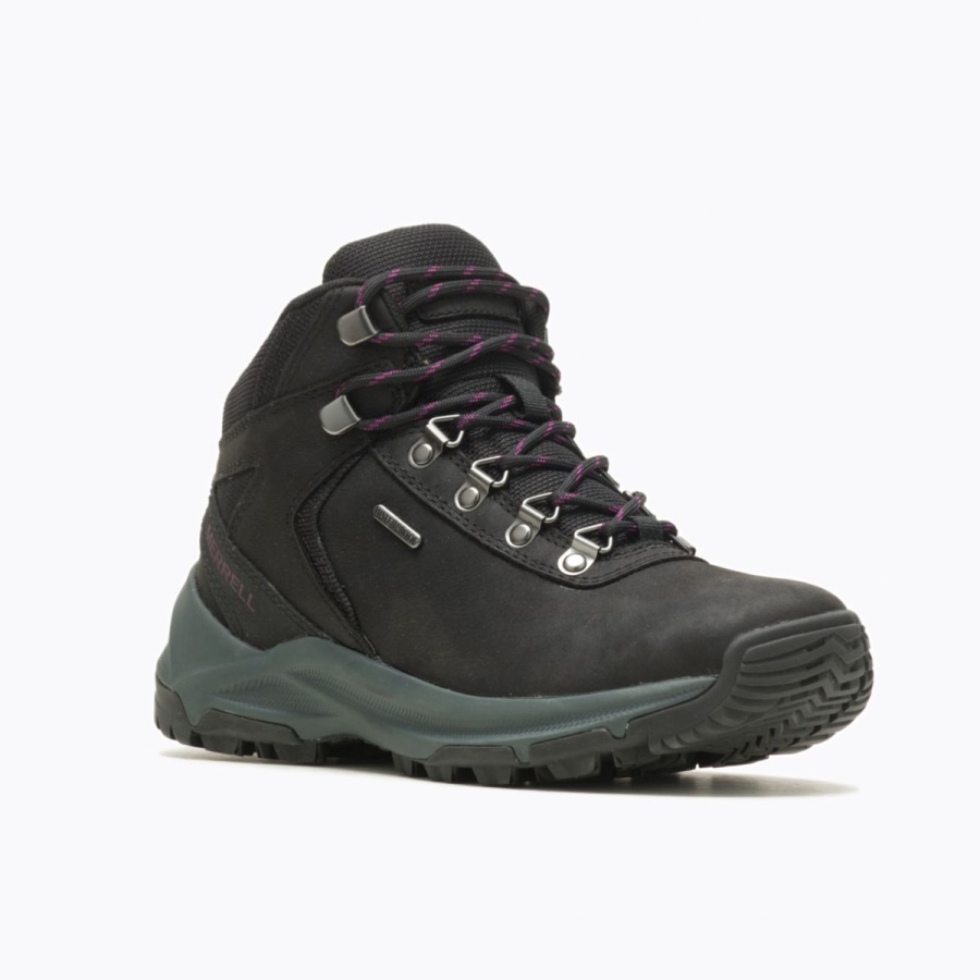Merrell Women's Erie Mid Leather Waterproof Black