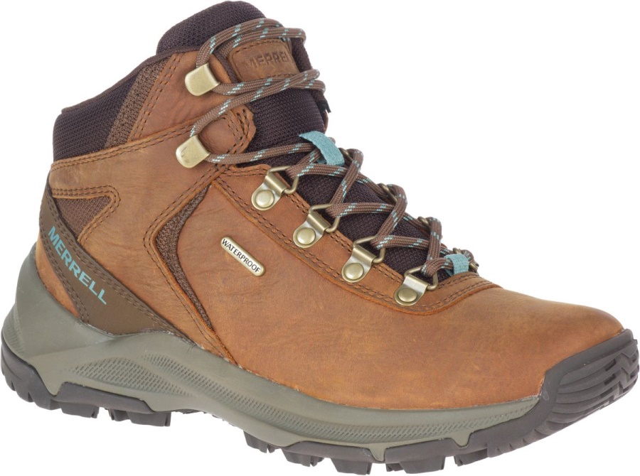 Merrell Women's Erie Mid Leather Waterproof Toffee