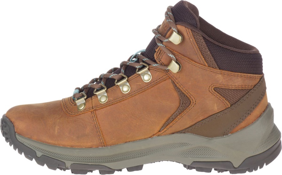 Merrell Women's Erie Mid Leather Waterproof Toffee