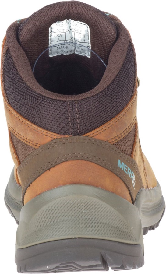 Merrell Women's Erie Mid Leather Waterproof Toffee