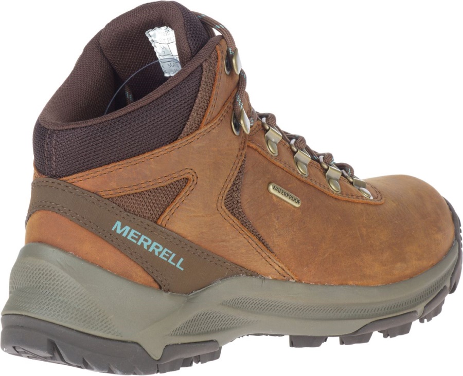 Merrell Women's Erie Mid Leather Waterproof Toffee