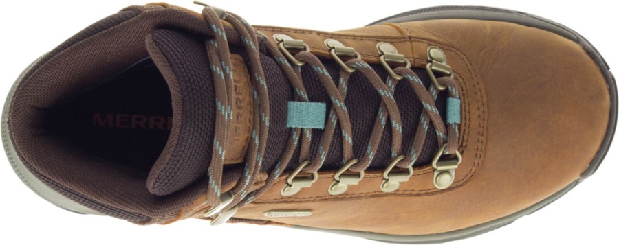 Merrell Women's Erie Mid Leather Waterproof Toffee