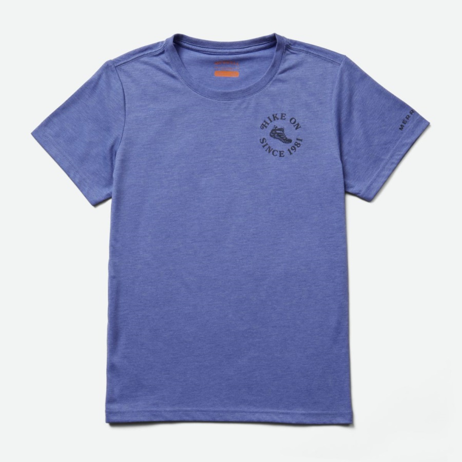 Merrell Women's Hike On Tee Baja Blue Heather