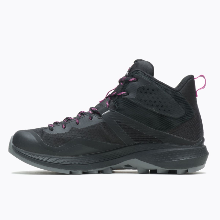 Merrell Women's MQM 3 Mid GORE-TEX Black-Fuchsia