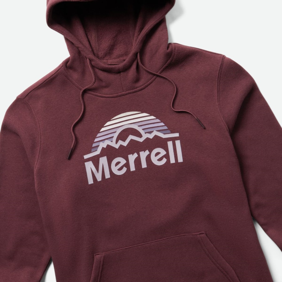 Merrell Women's Merrell Mountains Heavyweight Hoody Burgundy