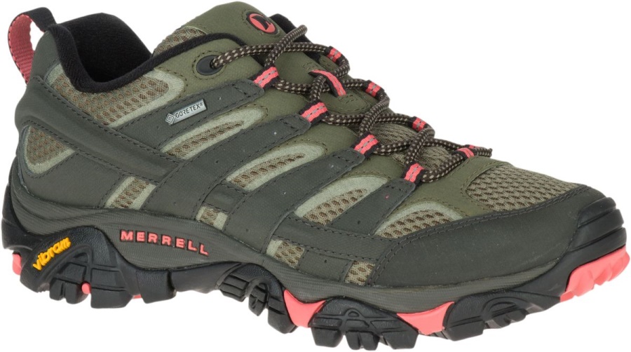 Merrell Women's Moab 2 GORE-TEX Beluga-Olive