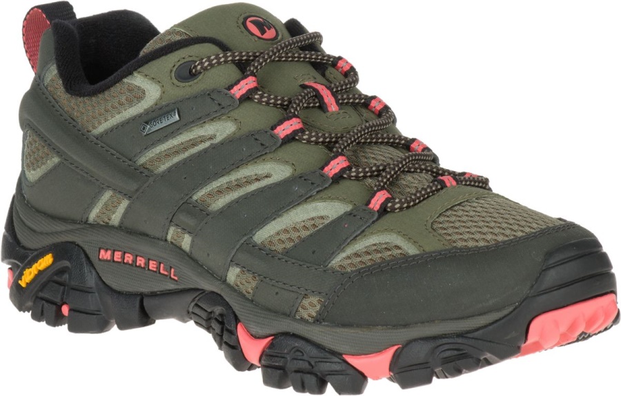 Merrell Women's Moab 2 GORE-TEX Beluga-Olive