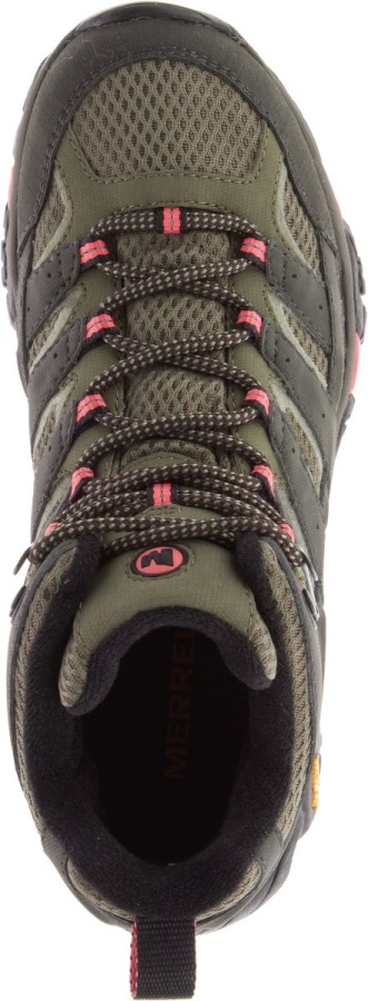 Merrell Women's Moab 2 Mid GORE-TEX Beluga-Olive
