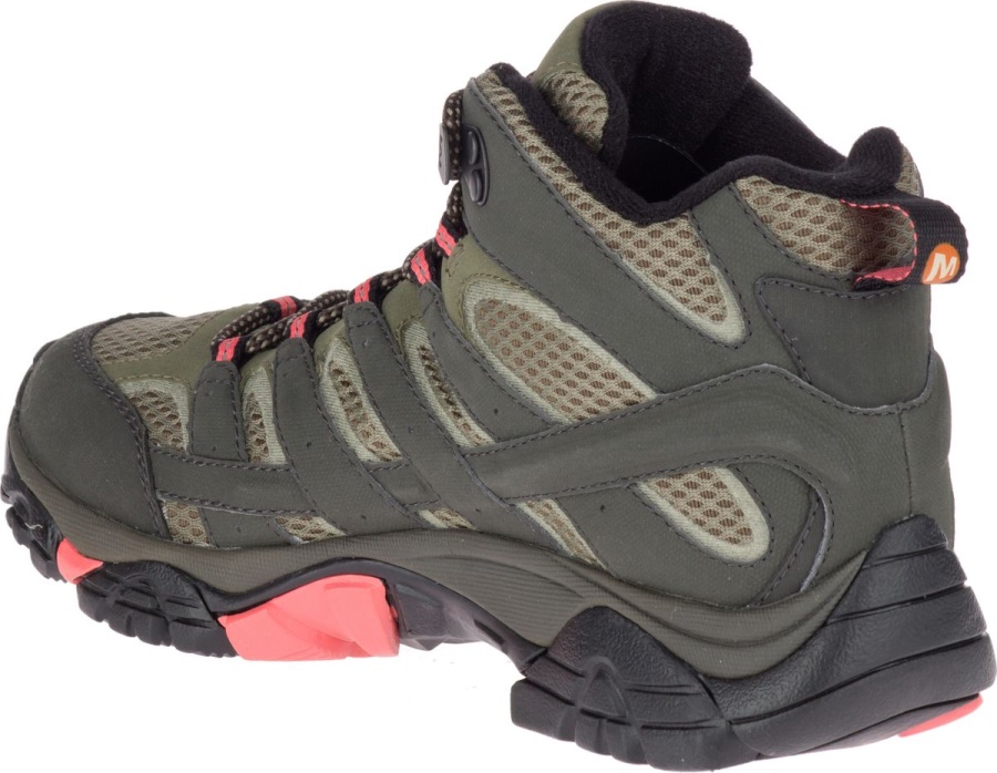 Merrell Women's Moab 2 Mid GORE-TEX Beluga-Olive